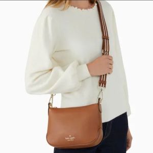 Almost NEW Kate Spade Rosie Small Leather Crossbody in Warm Gingerbread